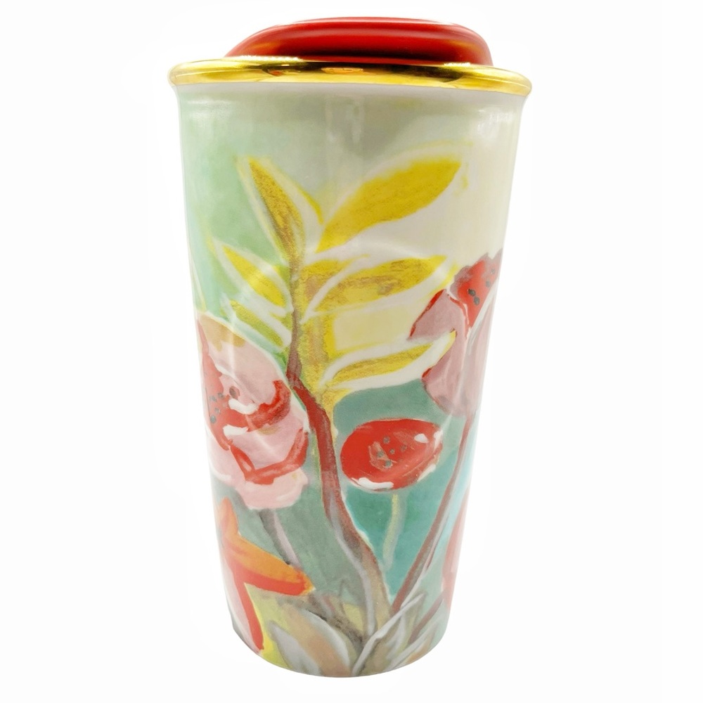 Starbucks Floral Travel Mug
